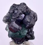 1.9cms GEOCRONITE GREEN FLUORITE Crystal Peru Milpo Atacocha Shiny K87
