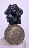 1.9cms GEOCRONITE GREEN FLUORITE Crystal Peru Milpo Atacocha Shiny K87