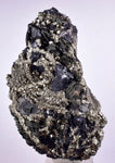 8cms PYRITE PYRRHOTITE PERU Shiny Crystals Sample Mineral Specimen M234