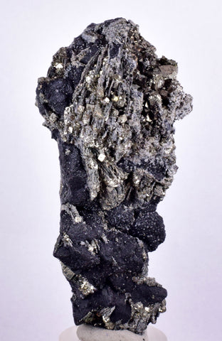 7.4cms PYRITE PYRRHOTITE PERU Shiny Crystals Sample Mineral Specimen M235