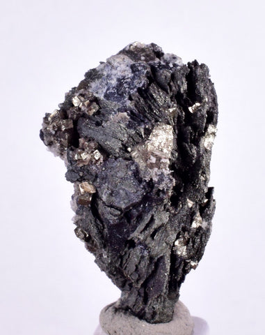 3cms PYRITE PYRRHOTITE PERU Shiny Crystals Sample Mineral Specimen M236