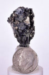 3cms PYRITE PYRRHOTITE PERU Shiny Crystals Sample Mineral Specimen M236