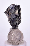 3cms PYRITE PYRRHOTITE PERU Shiny Crystals Sample Mineral Specimen M236