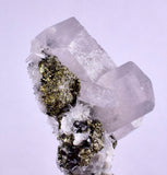 3.1cms CALCITE QUARTZ SPHALERITE Pyrite Crystals Dickite Scheelite ? Peru  Huanzala Mineral Specimen A562 .