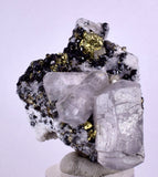 3.9cms APATITE CALCITE QUARTZ Pyrite Spahlerite Crystals Dickite Scheelite ? Peru  Huanzala Mineral Specimen A563