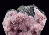 5.5cms RHODOCHROSITE ROSETTE SPHALERITE  Pyrite Peru Pink Crystals Collector Mineral Specimen R603