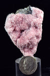 5.5cms RHODOCHROSITE ROSETTE SPHALERITE  Pyrite Peru Pink Crystals Collector Mineral Specimen R603