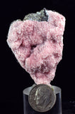 5.5cms RHODOCHROSITE ROSETTE SPHALERITE  Pyrite Peru Pink Crystals Collector Mineral Specimen R603