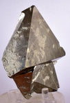 9.5cms PYRITE OCTAHEDRAL PERU Shiny Crystals Mineral Specimen Peru Collector M231