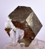 6.5cms PYRITE QUARTZ PERU Shiny Crystals Mineral Specimen Peru Collector M232