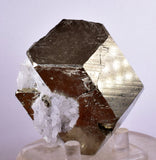 6.5cms PYRITE QUARTZ PERU Shiny Crystals Mineral Specimen Peru Collector M232