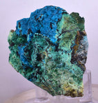 6.3cms  QUARTZ CHRYSOCOLLA TENTADORA Mine Peru Grape Botryoidal Stalactite Crystals Rare Ajoite (?)Mineral Specimen Collectors ce981