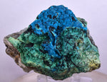 6.3cms  QUARTZ CHRYSOCOLLA TENTADORA Mine Peru Grape Botryoidal Stalactite Crystals Rare Ajoite (?)Mineral Specimen Collectors ce981