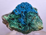 6.3cms  QUARTZ CHRYSOCOLLA TENTADORA Mine Peru Grape Botryoidal Stalactite Crystals Rare Ajoite (?)Mineral Specimen Collectors ce981