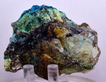 6.3cms  QUARTZ CHRYSOCOLLA TENTADORA Mine Peru Grape Botryoidal Stalactite Crystals Rare Ajoite (?)Mineral Specimen Collectors ce981