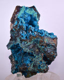 9.8cms  QUARTZ CHRYSOCOLLA TENTADORA Mine Peru Grape Botryoidal Stalactite Crystals Rare Ajoite (?)Mineral Specimen Collectors ce983