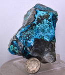 7cms  QUARTZ CHRYSOCOLLA TENTADORA Mine Peru Grape Botryoidal Stalactite Crystals Rare Ajoite (?)Mineral Specimen Collectors ce985