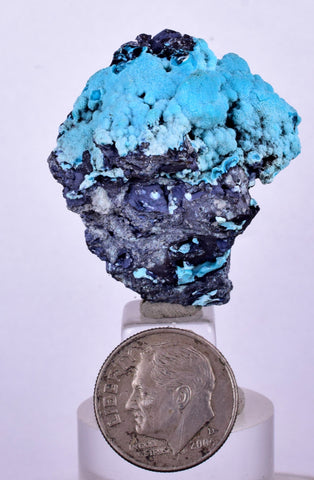11  MINERALS COLLECTION Flat Pyrite Wholesale Peru Chrysocolla Agate Including Display Box J541