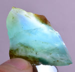 8.2 Grs BLUE OPAL ROUGH Peru Rough Scenic Quality Translucent Jewelry O739