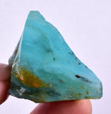 17.1 Grs BLUE OPAL ROUGH Peru Rough Scenic Quality Translucent Jewelry O741