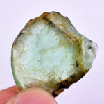 10 Grs BLUE OPAL ROUGH Peru Rough Scenic Quality Translucent Jewelry O745