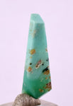 4.5carats GEM SILICA CHRYSOCOLLA Peru Free Form Quartz Pendant Jewelry B60