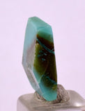 5carats GEM SILICA CHRYSOCOLLA Peru Free Form Quartz Pendant Jewelry B61