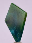 27.5carats GEM SILICA CHRYSOCOLLA Peru Free Form Quartz Pendant Jewelry B64
