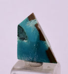 2.5carats GEM SILICA CHRYSOCOLLA Peru Free Form Quartz Pendant Jewelry B65