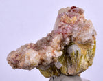 4ms EPIDOTE CALCITE CRYSTALS Cluster Peru Green Color Mineral Specimen C987