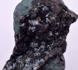 4cms GEOCRONITE GREEN FLUORITE Crystal Peru Milpo Atacocha Shiny K85