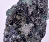 2.5cms GEOCRONITE GREEN FLUORITE Crystal Peru Milpo Atacocha Shiny K86