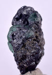 2.5cms GEOCRONITE GREEN FLUORITE Crystal Peru Milpo Atacocha Shiny K86