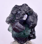 1.9cms GEOCRONITE GREEN FLUORITE Crystal Peru Milpo Atacocha Shiny K87