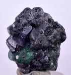 1.9cms GEOCRONITE GREEN FLUORITE Crystal Peru Milpo Atacocha Shiny K87