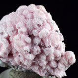 4.6cms RHODOCHROSITE ROSETTE SPHALERITE  Pyrite Peru Pink Crystals Collector Mineral Specimen R615