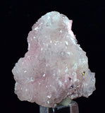 3.7cms RHODOCHROSITE CALCITE CRYSTAL Huanzala Peru Pink Mineral Specimen R612