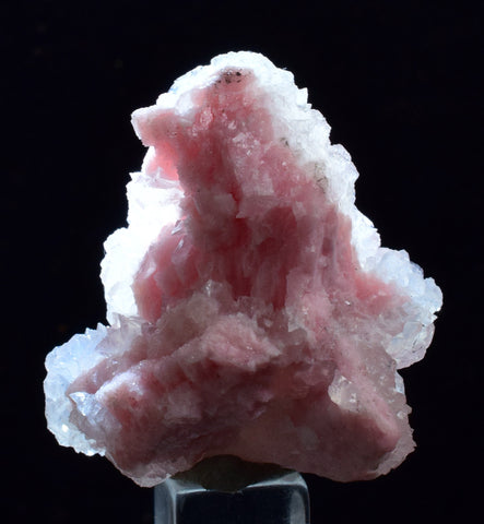 3.7cms RHODOCHROSITE CALCITE CRYSTAL Huanzala Peru Pink Mineral Specimen R612