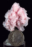 3.2cms RHODOCHROSITE CALCITE CRYSTAL Huanzala Peru Pink Mineral Specimen R613