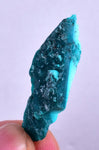 2.3grs BLUE MALACHITE CHRYSOCOLLA Peru Rough Banded Scenic Seascape Display Quality Sculpture Shiny New Find Copper Mineral Specimen U570