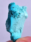 2.3grs BLUE MALACHITE CHRYSOCOLLA Peru Rough Banded Scenic Seascape Display Quality Sculpture Shiny New Find Copper Mineral Specimen U570