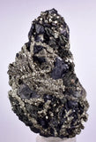 8cms PYRITE PYRRHOTITE PERU Shiny Crystals Sample Mineral Specimen M234