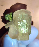 3.1cms CALCITE QUARTZ SPHALERITE Pyrite Crystals Dickite Scheelite ? Peru  Huanzala Mineral Specimen A562 .