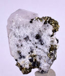 3.1cms CALCITE QUARTZ SPHALERITE Pyrite Crystals Dickite Scheelite ? Peru  Huanzala Mineral Specimen A562 .