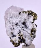 3.1cms CALCITE QUARTZ SPHALERITE Pyrite Crystals Dickite Scheelite ? Peru  Huanzala Mineral Specimen A562 .
