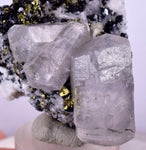 3.9cms APATITE CALCITE QUARTZ Pyrite Spahlerite Crystals Dickite Scheelite ? Peru  Huanzala Mineral Specimen A563