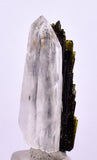 2.8cms EPIDOTE QUARTZ CRYSTALS Miniature Peru Cluster Aesthetic Green Yellow Color Mineral Specimen C990