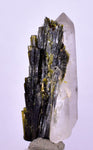 2.8cms EPIDOTE QUARTZ CRYSTALS Miniature Peru Cluster Aesthetic Green Yellow Color Mineral Specimen C990
