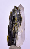 2.8cms EPIDOTE QUARTZ CRYSTALS Miniature Peru Cluster Aesthetic Green Yellow Color Mineral Specimen C990