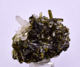 3.4cms EPIDOTE QUARTZ CRYSTALS Miniature Peru Cluster Aesthetic Green Yellow Color Mineral Specimen C994